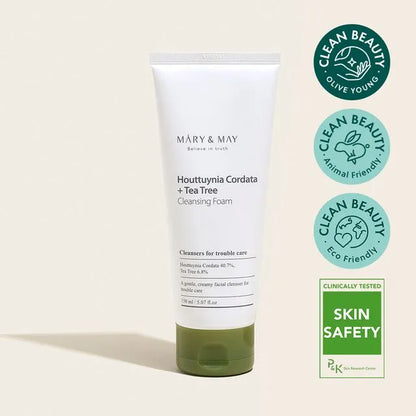 Houttuynia Cordata + Tea Tree Cleansing Foam