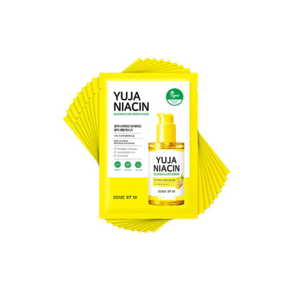 SOME BY MI - Yuja Niacin Blemish Serum Sheet Mask 25ml